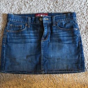 Lucky brand denim skirt